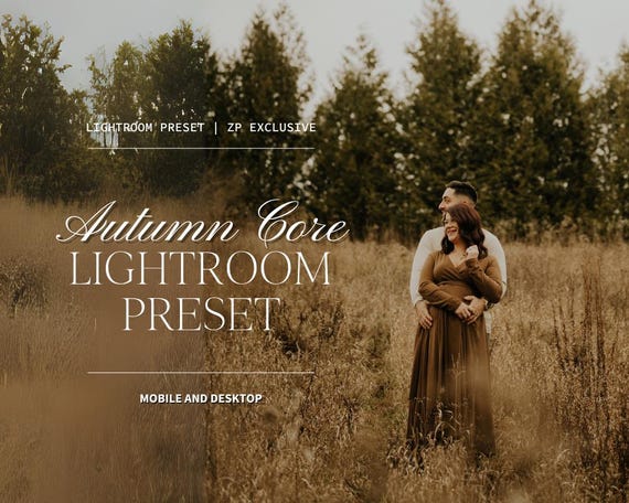 Autumn Core, Adobe Lightroom Preset, Grainy Preset, Aesthetic Film Preset, Mobile Preset, Desktop Preset, Grainy Film Preset, XMP