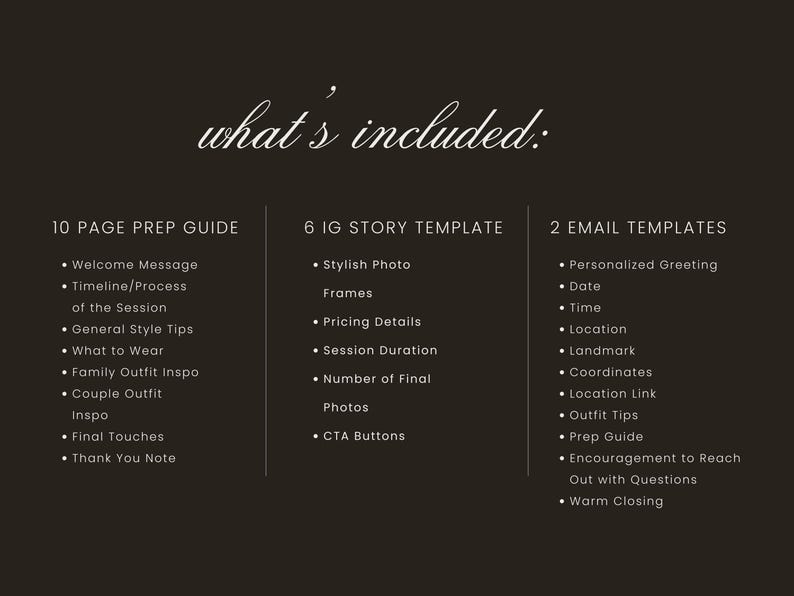 Christmas Mini Session Bundle, Mini Session Marketing Set, Session Prep ...
