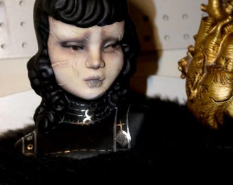 Edward Scissorhands Inspired Pin-Up Bust