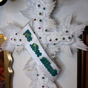 Be Not Afraid Seraphim Angel Wall Hanging Cross