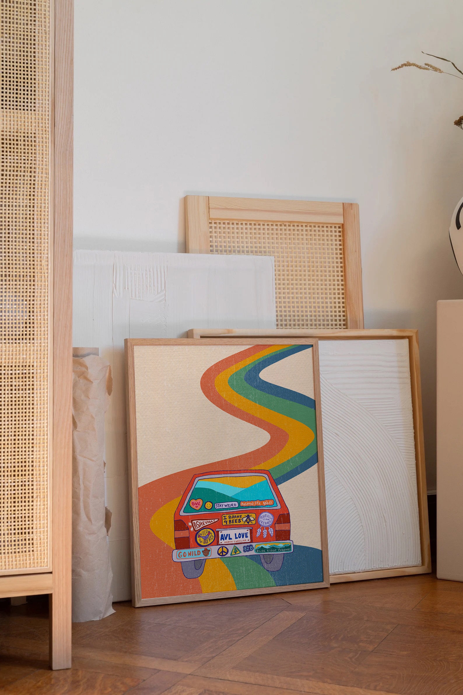 Retro 70s Posterindie Room Decorhippie Wall Artgroovy - Etsy