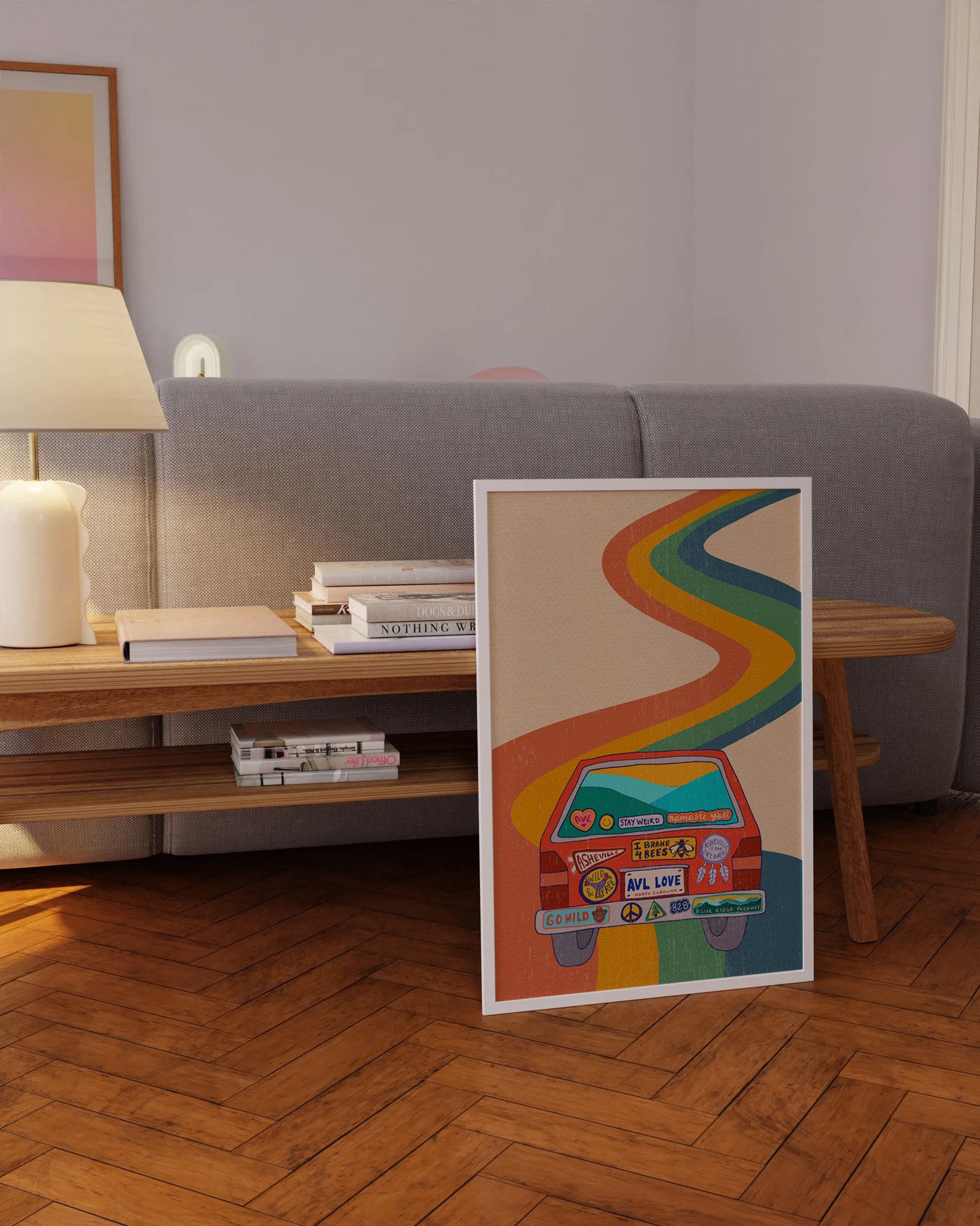 Retro 70s Posterindie Room Decorhippie Wall Artgroovy - Etsy