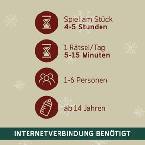 Adventskalender Krimi 2023 eisige Intrigen Bild 2