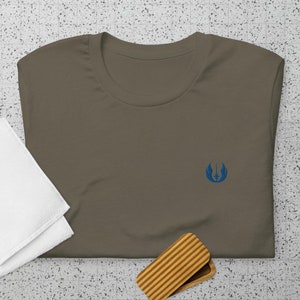 Embroidered Star Wars Jedi Order Symbol T-Shirt: Everyday Wear and Perfect for Disney Parks