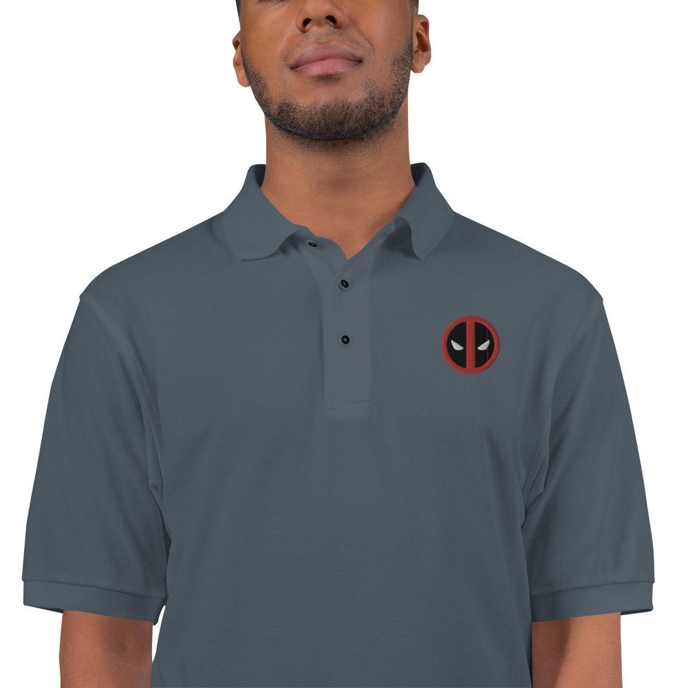 Discover Deadpool  Polo, Marvel Polo, Avengers Polo, Deadpool inspired polo