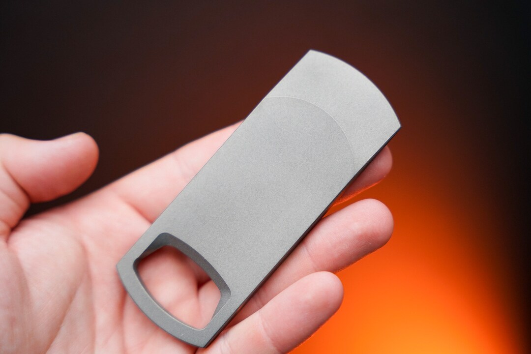 PocketPal Titanium PryBar Ultimate Wide Mouth Bottle Opener