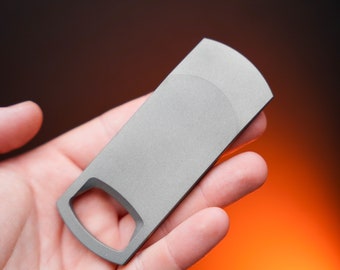 PocketPal Titanium PryBar Ultimate Wide Mouth Bottle Opener