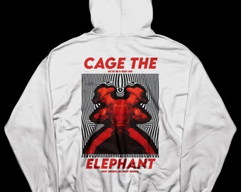 Cage The Elephant Unisex Hoodie - Social Cues Album Sweatshirt - Rock Music Band Shirt - Printed Music Merch For Gift #i646tgi8t3