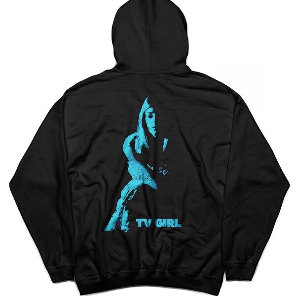 TV Girl Unisex Hoodie - The Night In Question - French Exit Album Tee - Printed Music Band Poster #i6468oo3ai