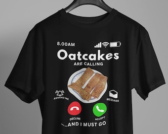 Staffordshire Oatcakes T-shirt: Lustiges Stoke-on-Trent Souvenir