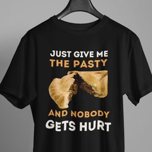 Cornish Pasty Fan T-shirt Anpassad souvenir Cornish presentidé Jul eller födelsedag Cornwall present