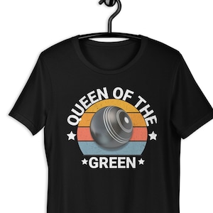 Cadeau de boulingrin pour les quilleurs : t-shirt de bowling pour femmes Queen Bowling Idées cadeaux pour un amateur de bowling