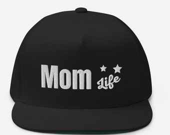 Mom life hat - custom embroidered SnapBack cap the ideal wife hat or gift for mum  for birthdays, Christmas  or Mother’s Day