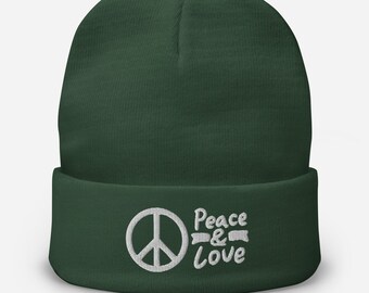FAKE AS FLOWERS/WORLD PEACE BEANIE – Re'verth ONLINE SHOP