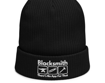 Regalo de herrero - Beanie bordado El sombrero de herrero - un gran regalo de cumpleaños o Navidad / regalo para un herrero