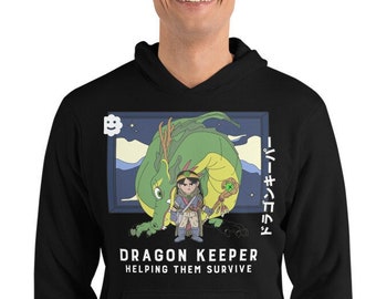 Sudadera con capucha de diseño inspirado en anime, sudadera con capucha de estilo japonés anime
