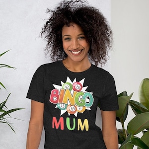 Regalo de bingo - Camiseta divertida de bingo Idea ideal de bingo para mamá o Nana cumpleaños único personalizado Amantes divertidos del bingo Presente