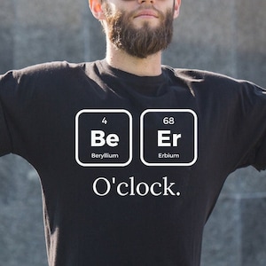 Funny Beer O&#39;Clock T-Shirt | Brewing Beer Shirt | Gift for Dad | Drinking Humour Tee ideal for Holidays, stag do  Birthday or Christmas