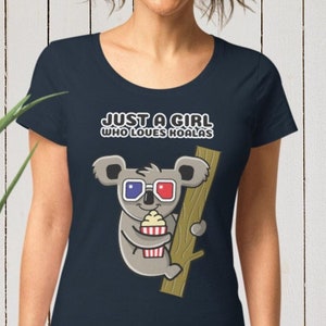Camiseta coala - Melhor seleção de camisetas femininas Koala - linda estampa personalizada exclusiva de coala ideal para aniversário ou presente de Natal