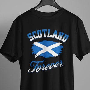 Scotland T Shirt - Scottish Souvenir Vintage Scotland UK Scottish Flag Pride Gifts T-Shirt  Unisex t-shirt