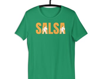 Salsa T-shirt: Cotton Dance Practice Tee - Etsy