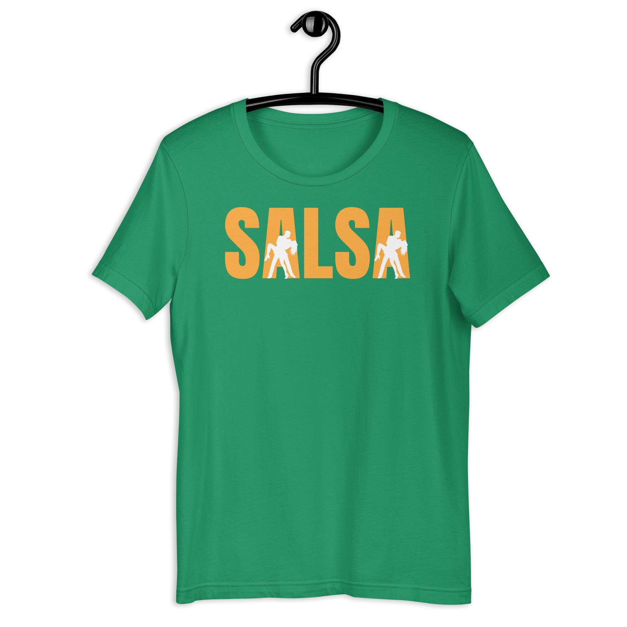 Salsa T-shirt: Cotton Dance Practice Tee - Etsy