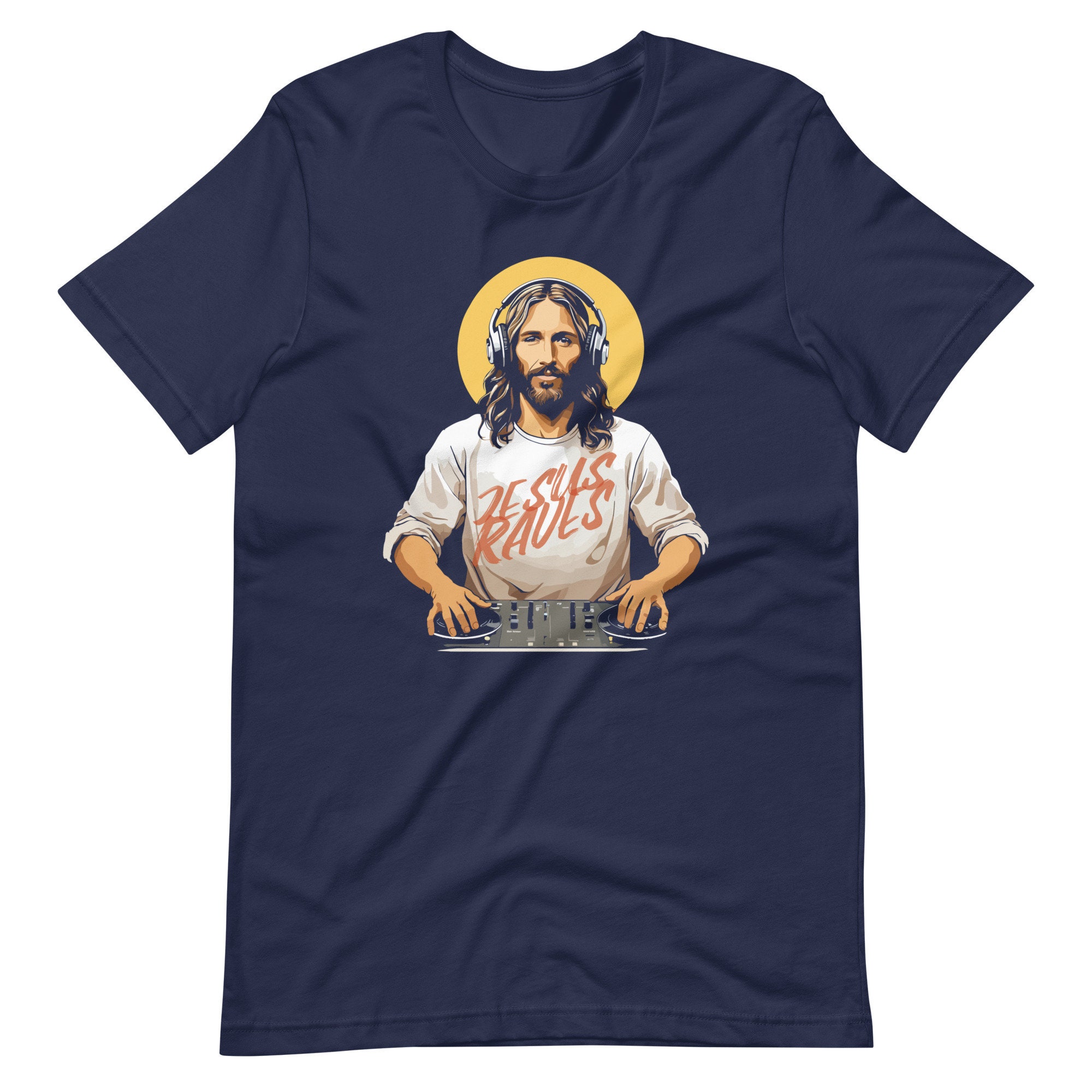 Funny Jesus DJ T-shirt: Christian Humor Apparel - Etsy
