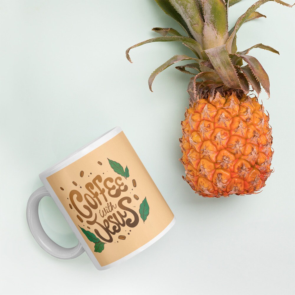 Tazza da caffè personalizzata con Gesù, WWJB Cosa preparerebbe Gesù?, regalo cristiano per gli amanti del caffè, regalo religioso per nonna, mamma e zia. - Italia