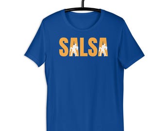 Salsa T-shirt: Cotton Dance Practice Tee - Etsy