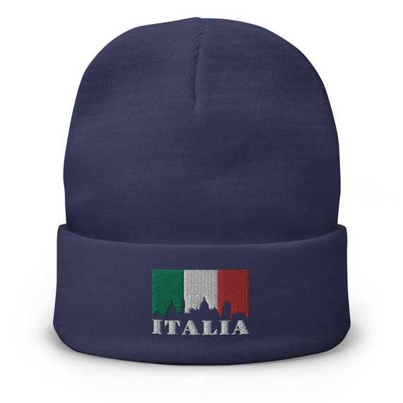 Bonnet Drapeau Italie – Homme/Femme/Enfant – Unisexe – Ski Montagne