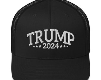 Trump 2024 Trucker Cap: Republican MAGA Hat