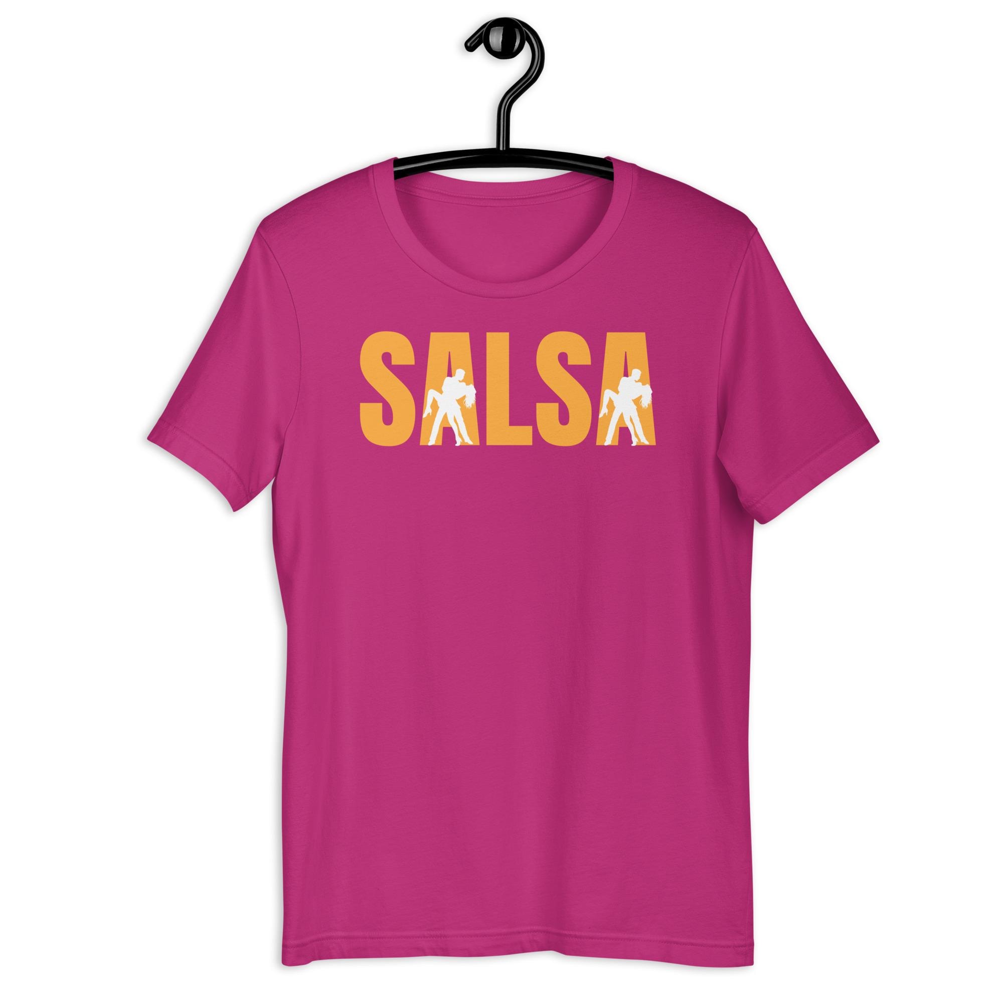 Salsa T-shirt: Cotton Dance Practice Tee - Etsy