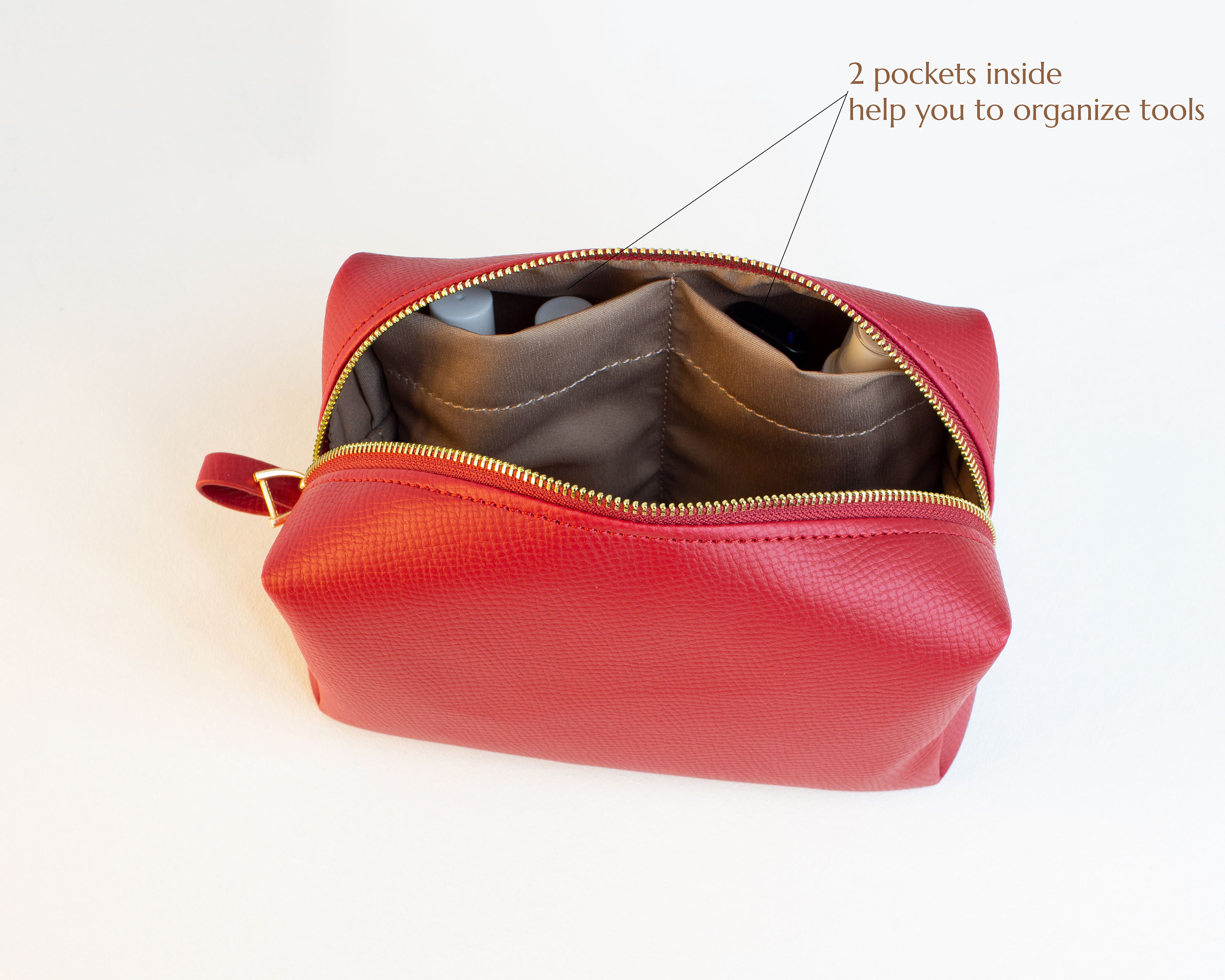 Personalized Bag for Bridesmaid Squad | Clutch Makeup Bag - A Stylish and Customizable Gift for Bachelorette Parties!