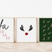 Christmas 12 Printables Gallery Wall Art Set, Minimalist Xmas Art ...