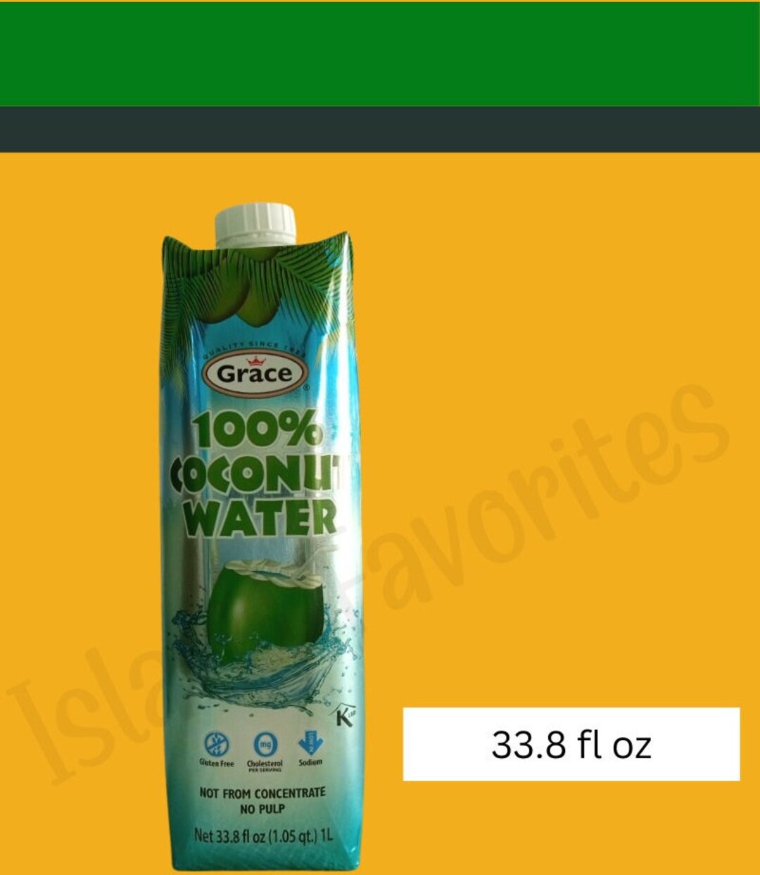 Grace Coconut Water Etsy