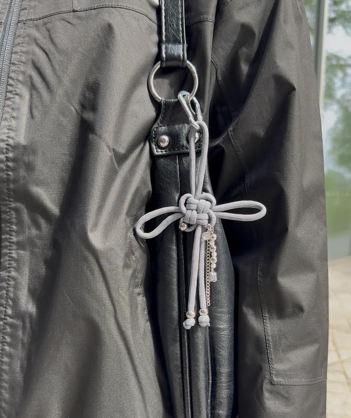 Lucky Knot Bag Charm, Bag Pendant, Key Chain, Keychain, Y2K Rope Bag Charm, Lucky Charm