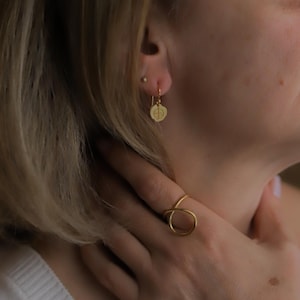 Pendientes de plata con letras especiales, pendientes colgantes, regalo único, regalo de cumpleaños, día de San Valentín