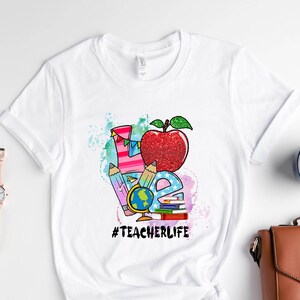 Inspirational Teacher Shirts, Teach Love Inspire Shirt, Back To School Shirt, First Grade Teacher Shirt, Teacher Appreciation Shirt, Teacher