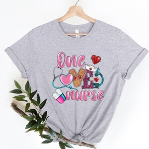 One Loved Nurse T-Shirt, Gift for Nurse, Nurse Life Shirt, Registered Nurse Gift, Nursing School Student, CNA Shirt, RN Shirts, Nurse Tee