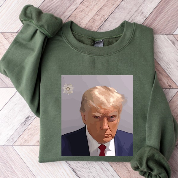 Donald Trump Mugshot Shirt, Trump Mugshot Shirt, Donald Trump Fulton County Georgia Mugshot Shirt,  Donald Trump 2023 August Mugshot