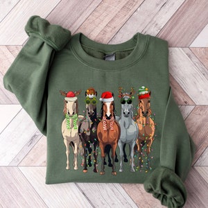 Horse Sweatshirt Etsy UK