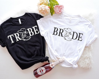 Western Bachelorette Shirts, Bride Tribe Shirts, Nash Bash, Country Bachelorette Shirt, Western Bachelorette Party Favors, Team Bride Shirt