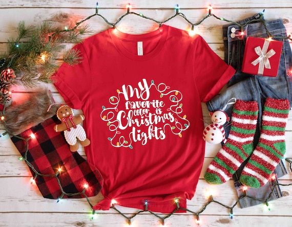 Christmas shirts with lights deals