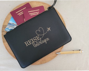 Reiseorganizer Tasche | Dokumentenmappe Reise | Reiseunterlagen