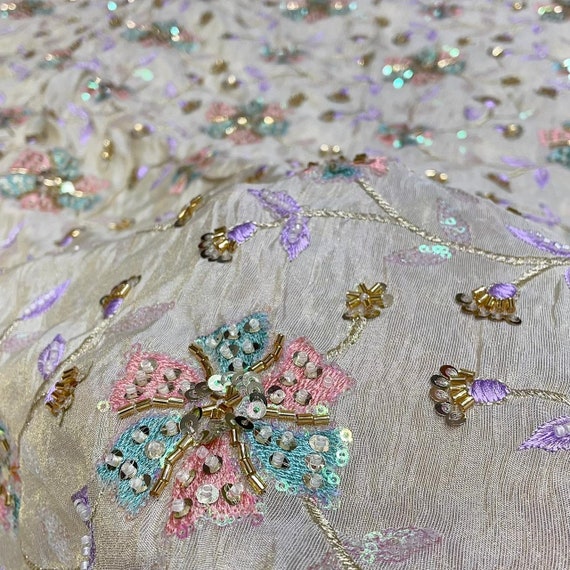 Silk tissue shimmer dress – Saffronfashionindia
