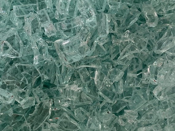 3+ Pounds - 1/8" Clear Tempered Glass for Arts, Crafts, Stained Glass, Mosaics, Concrete