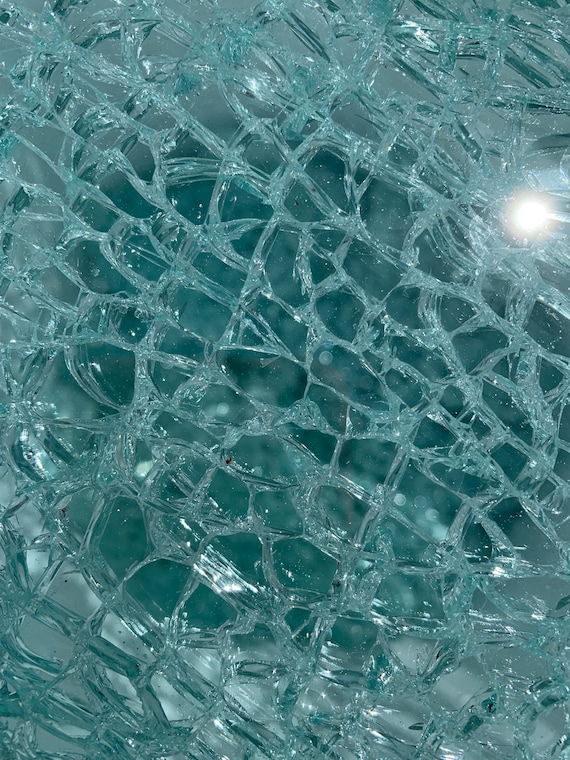 3+ Pounds - 3/8" Clear Tempered Glass for Arts, Crafts, Stained Glass, Mosaics, Concrete