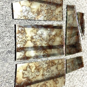1/4&quot; Antique Mirror Pieces for Arts, Crafts, Stained Glass, Mosaics, Concrete
