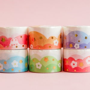 Cloud dreams - Washi Tape Double sided adhesive