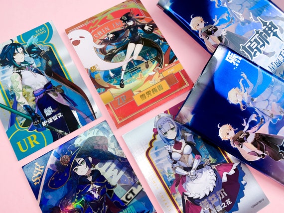 Genshin Impact Booster Pack - Collection Cards - Etsy